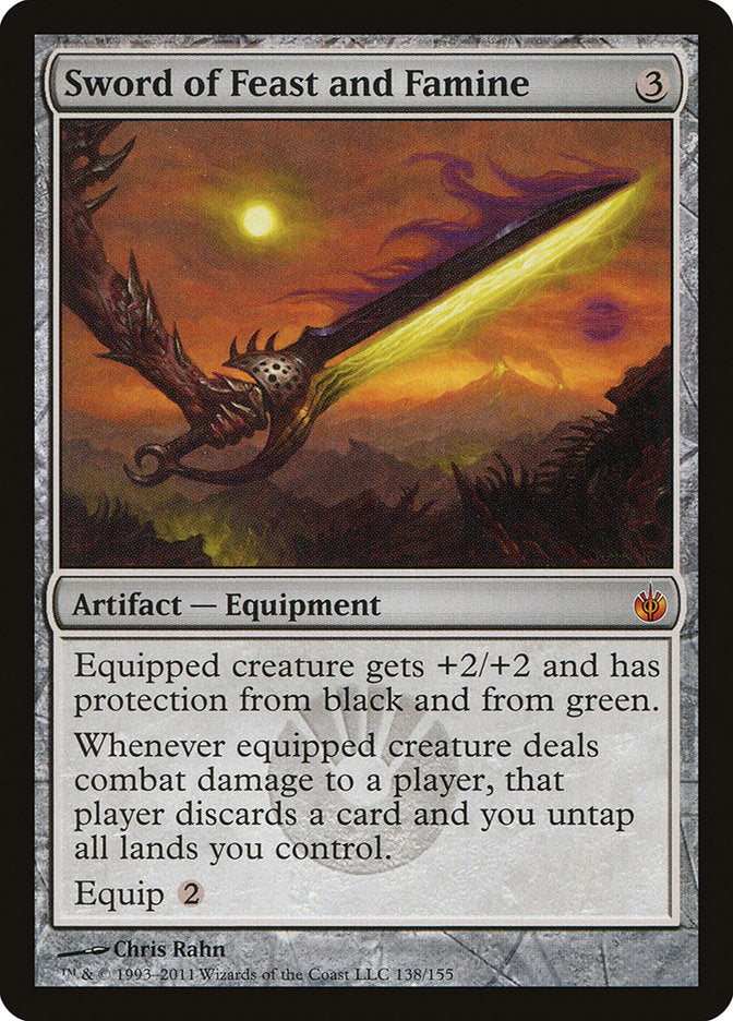 Sword of Feast and Famine [Mirrodin Besieged] | The CG Realm