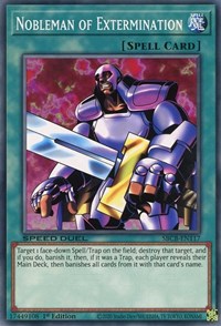 Nobleman of Extermination [SBCB-EN117] Common | The CG Realm
