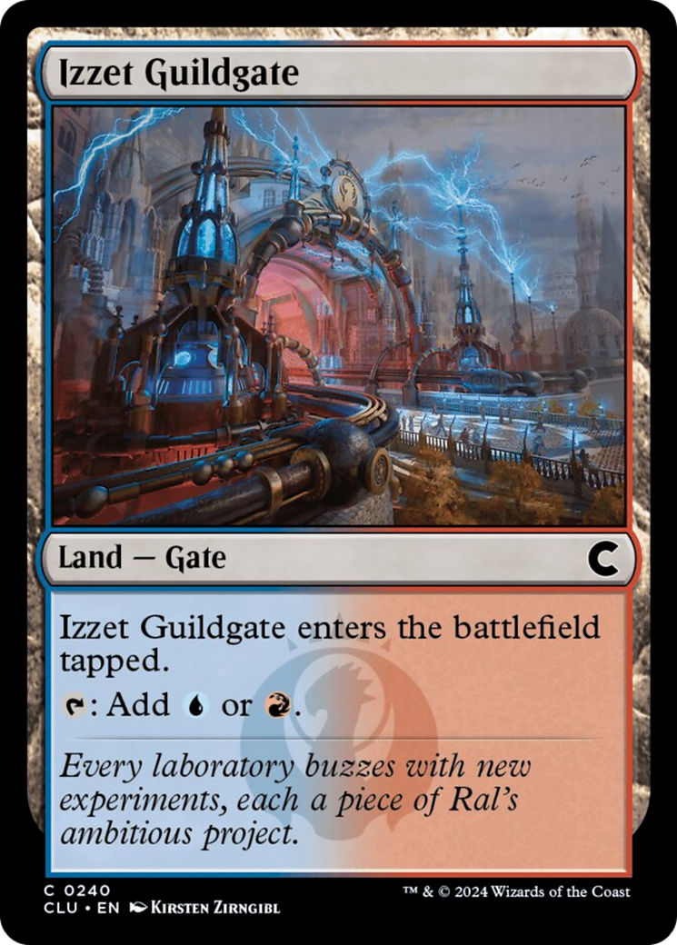 Izzet Guildgate [Ravnica: Clue Edition] | The CG Realm
