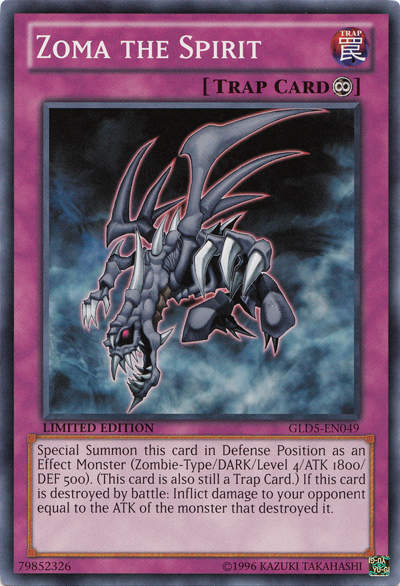Zoma the Spirit [GLD5-EN049] Common | The CG Realm