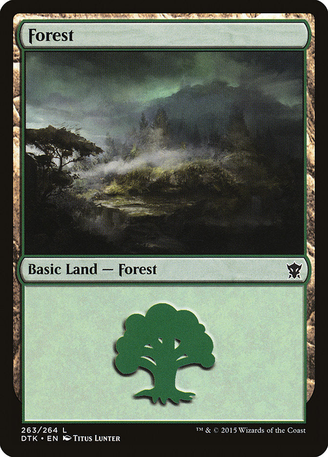 Forest (263) [Dragons of Tarkir] | The CG Realm