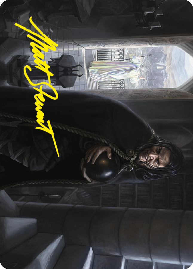 Grima, Saruman's Footman Art Card (Gold-Stamped Signature) [The Lord of the Rings: Tales of Middle-earth Art Series] | The CG Realm