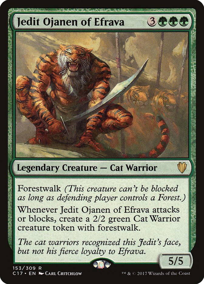 Jedit Ojanen of Efrava [Commander 2017] | The CG Realm