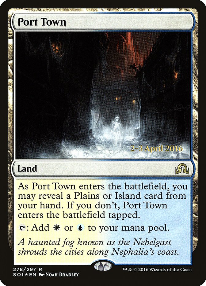 Port Town [Shadows over Innistrad Prerelease Promos] | The CG Realm