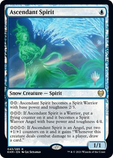 Ascendant Spirit (Promo Pack) [Kaldheim Promos] | The CG Realm