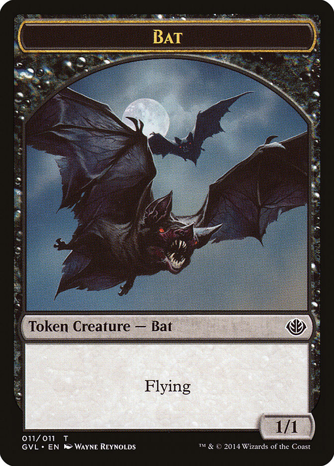 Bat Token (Garruk vs. Liliana) [Duel Decks Anthology Tokens] | The CG Realm