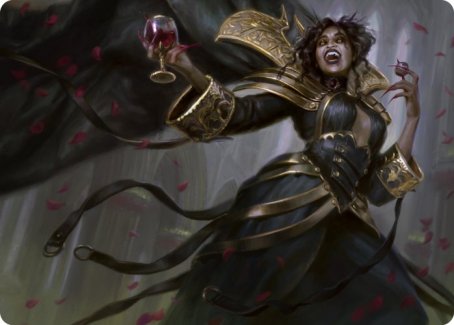 Bloodcrazed Socialite Art Card [Innistrad: Crimson Vow Art Series] | The CG Realm