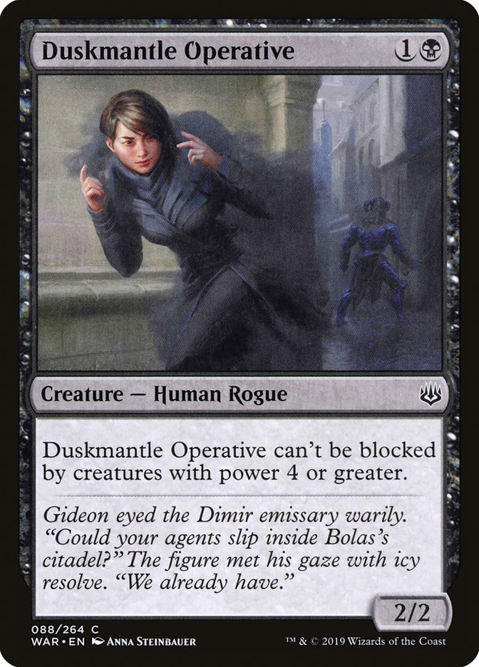 Duskmantle Operative [War of the Spark] | The CG Realm