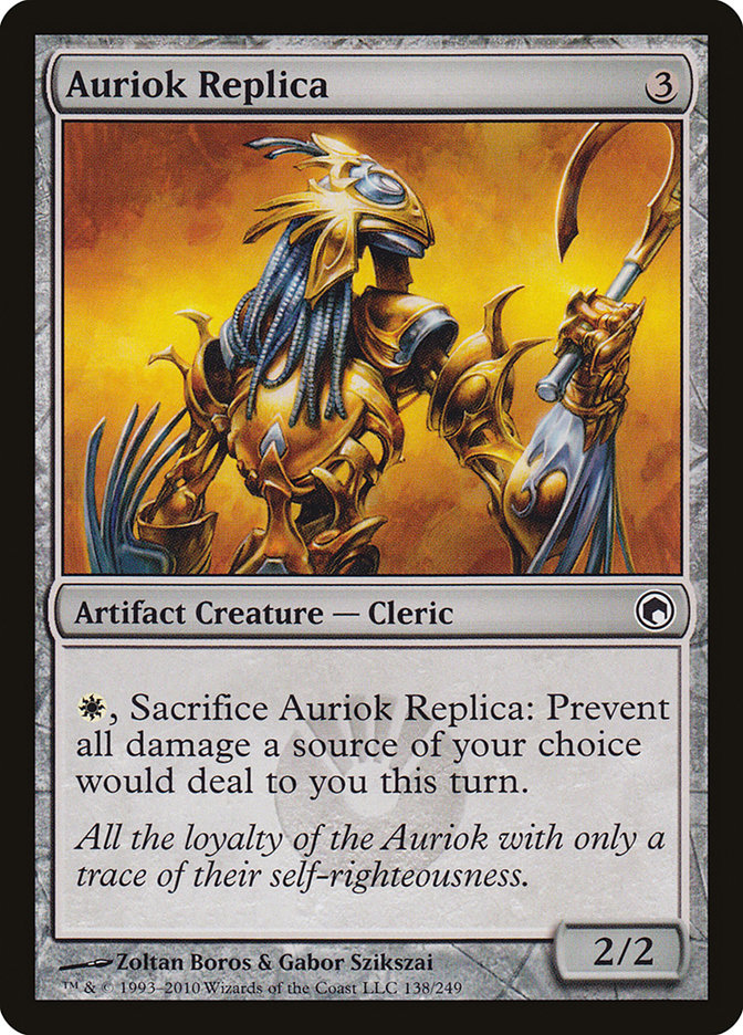 Auriok Replica [Scars of Mirrodin] | The CG Realm