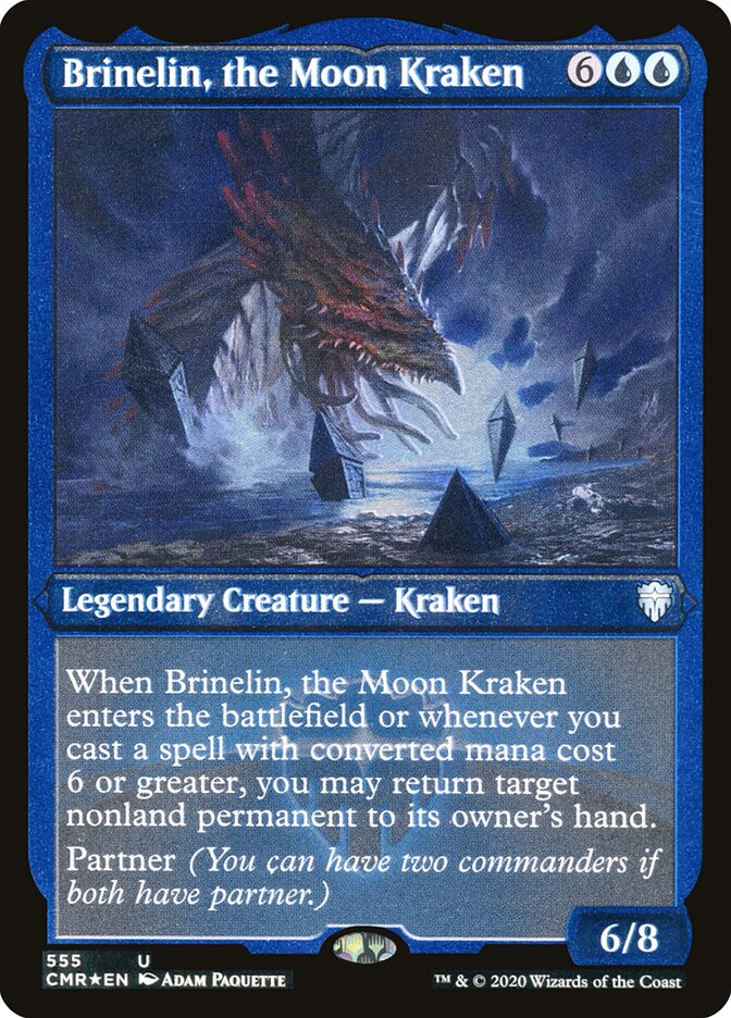 Brinelin, the Moon Kraken (Etched) [Commander Legends] | The CG Realm