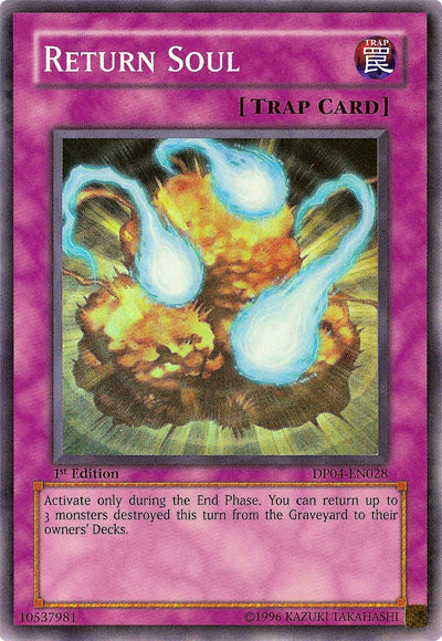 Return Soul [DP04-EN028] Super Rare | The CG Realm