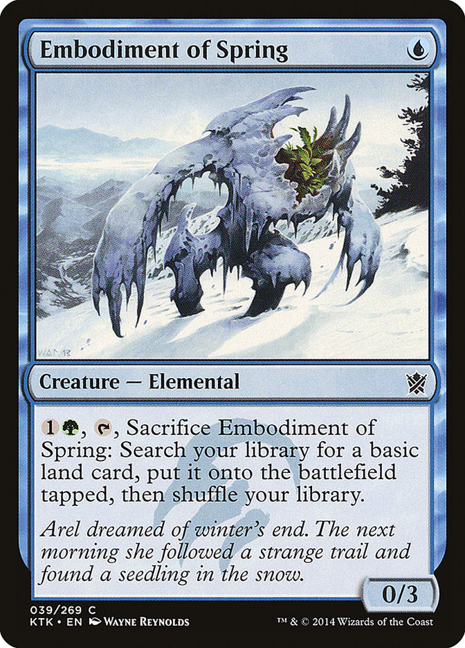 Embodiment of Spring [Khans of Tarkir] | The CG Realm