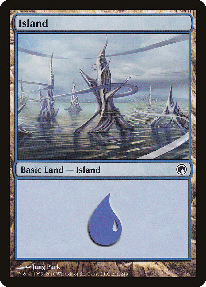 Island (236) [Scars of Mirrodin] | The CG Realm