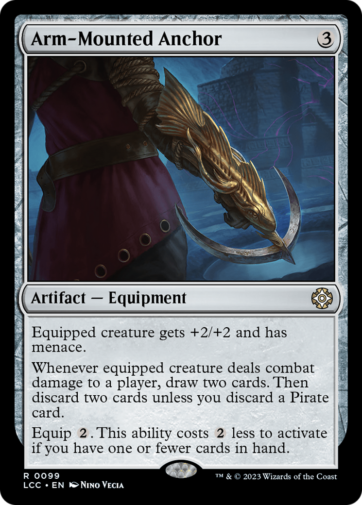 Arm-Mounted Anchor [The Lost Caverns of Ixalan Commander] | The CG Realm