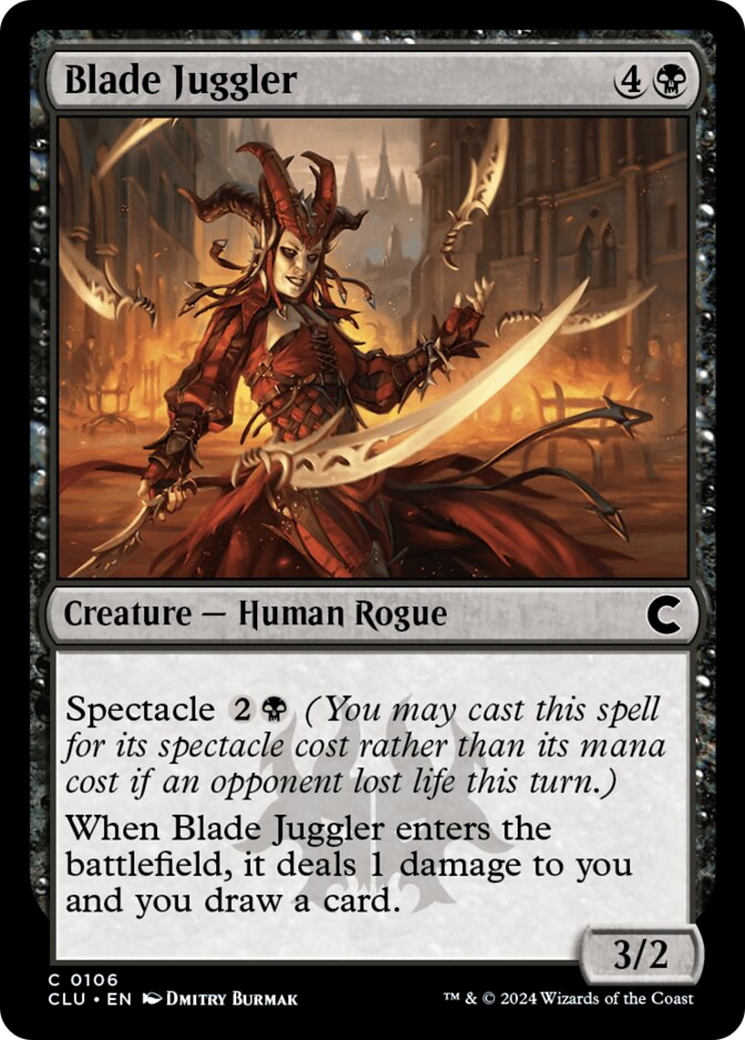 Blade Juggler [Ravnica: Clue Edition] | The CG Realm