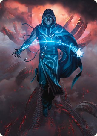 Jace, the Perfected Mind Art Card [Phyrexia: All Will Be One Art Series] | The CG Realm