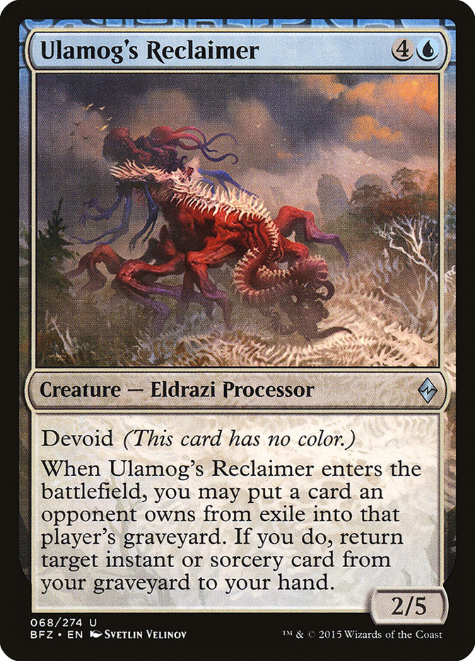 Ulamog's Reclaimer [Battle for Zendikar] | The CG Realm