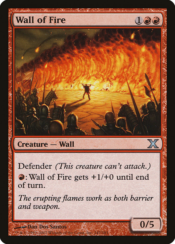 Wall of Fire [Tenth Edition] | The CG Realm