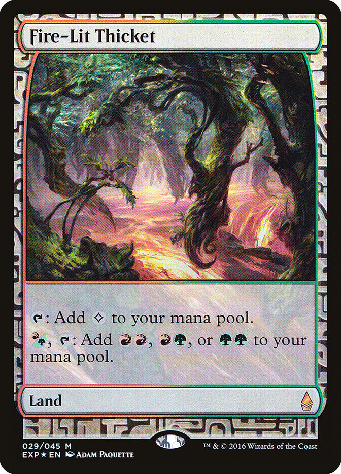 Fire-Lit Thicket [Zendikar Expeditions] | The CG Realm