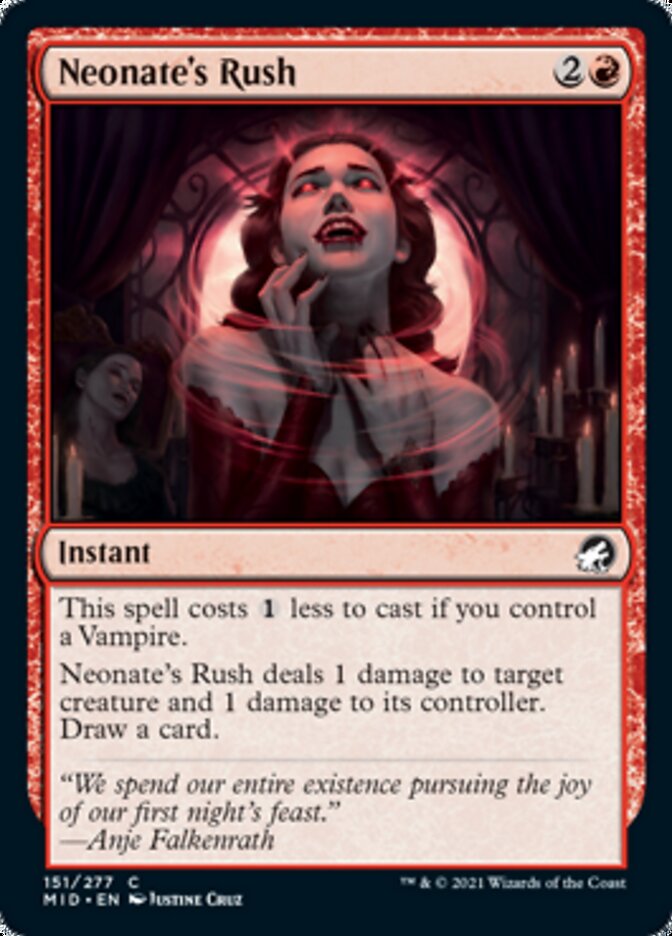 Neonate's Rush [Innistrad: Midnight Hunt] | The CG Realm