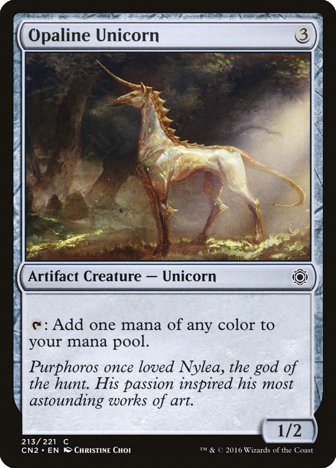 Opaline Unicorn [Conspiracy: Take the Crown] | The CG Realm