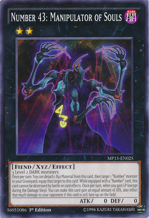 Number 43: Manipulator of Souls [MP15-EN025] Common | The CG Realm