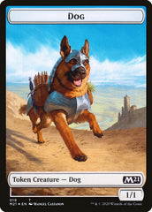 Cat (020) // Dog Double-Sided Token [Core Set 2021 Tokens] | The CG Realm
