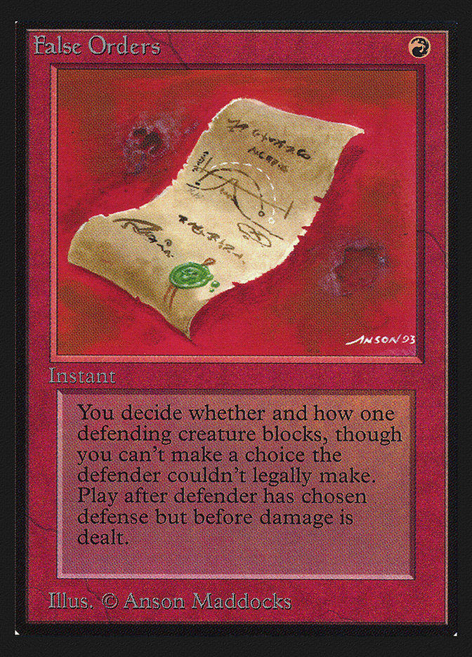 False Orders [Collectors' Edition] | The CG Realm