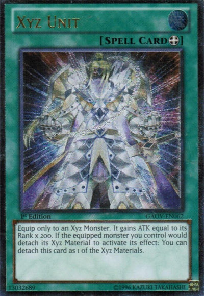 Xyz Unit [GAOV-EN062] Ultimate Rare | The CG Realm