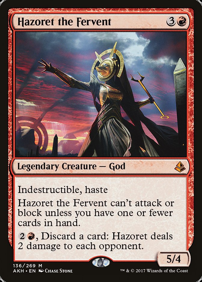 Hazoret the Fervent [Amonkhet] | The CG Realm