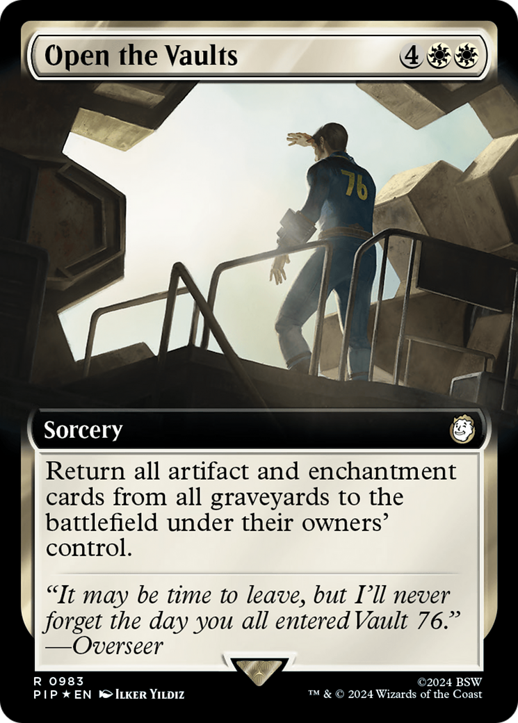 Open the Vaults (Extended Art) (Surge Foil) [Fallout] | The CG Realm