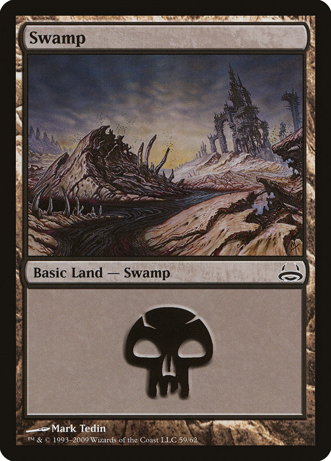 Swamp (59) [Duel Decks: Divine vs. Demonic] | The CG Realm