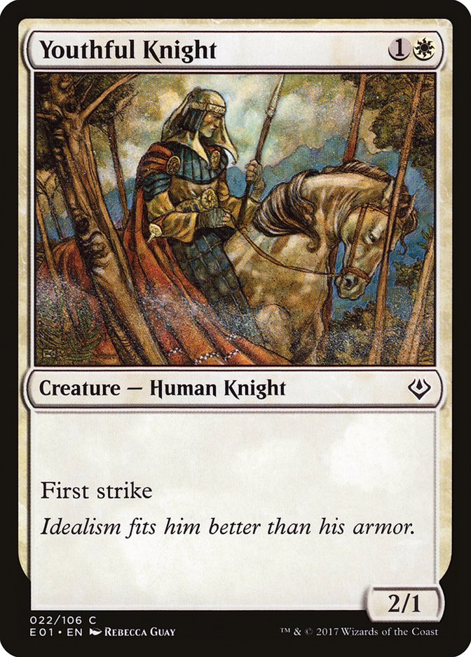 Youthful Knight [Archenemy: Nicol Bolas] | The CG Realm