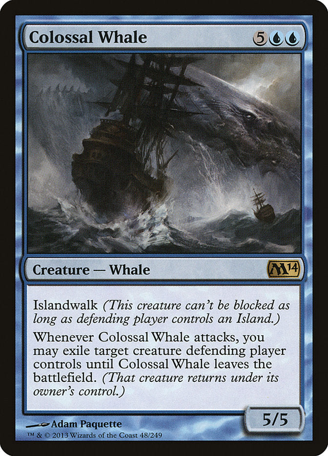 Colossal Whale [Magic 2014] | The CG Realm