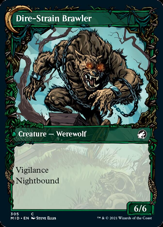 Tireless Hauler (Showcase) (MID-305) - Innistrad: Midnight Hunt: (Showcase, Double Faced Transform)
