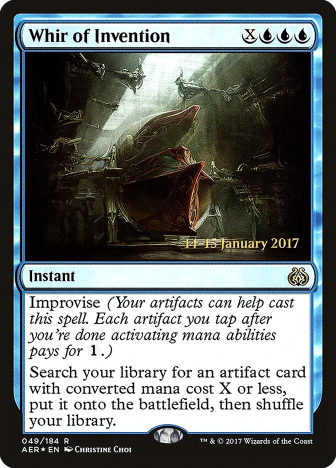 Whir of Invention [Aether Revolt Prerelease Promos] | The CG Realm