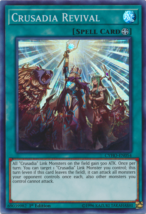 Crusadia Revival [CYHO-EN054] Super Rare | The CG Realm