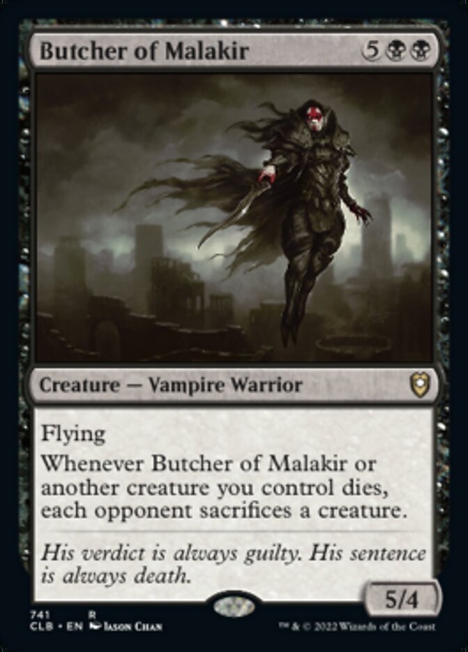 Butcher of Malakir [Commander Legends: Battle for Baldur's Gate] | The CG Realm