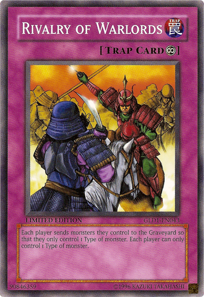 Rivalry of Warlords [GLD1-EN043] Common | The CG Realm