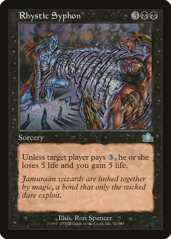 Rhystic Syphon [Prophecy] | The CG Realm
