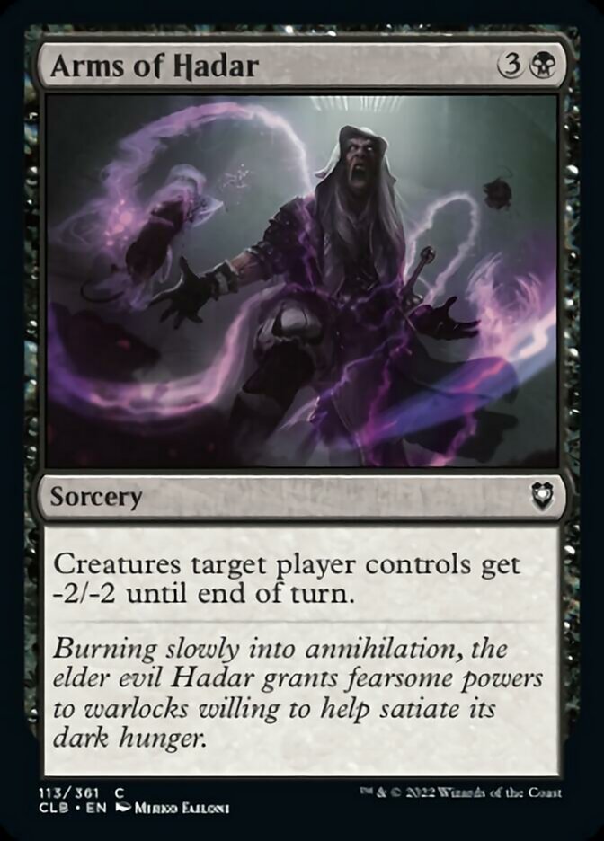 Arms of Hadar [Commander Legends: Battle for Baldur's Gate] | The CG Realm
