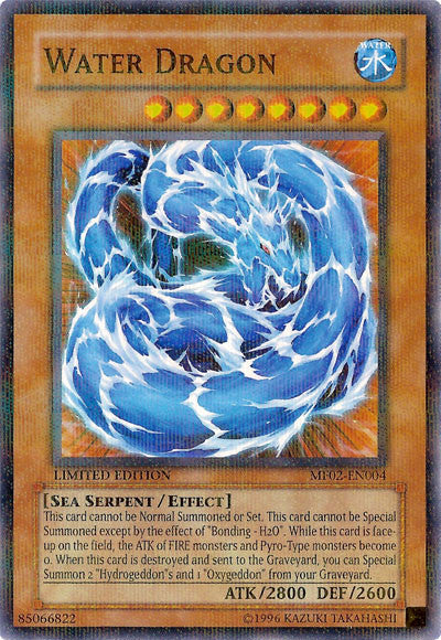 Water Dragon [MF02-EN004] Rare | The CG Realm