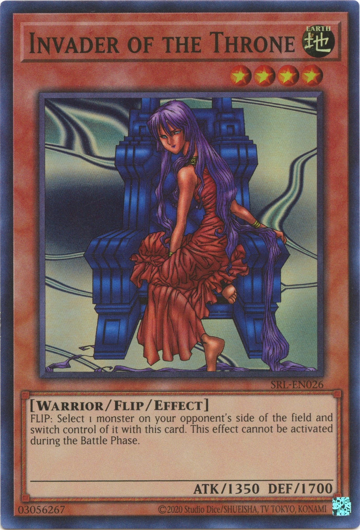 Invader of the Throne (25th Anniversary) [SRL-EN026] Super Rare | The CG Realm
