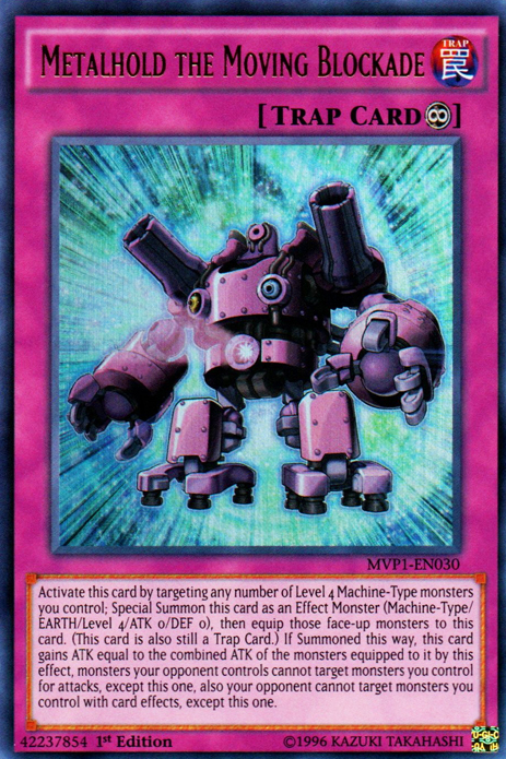 Metalhold the Moving Blockade [MVP1-EN030] Ultra Rare | The CG Realm