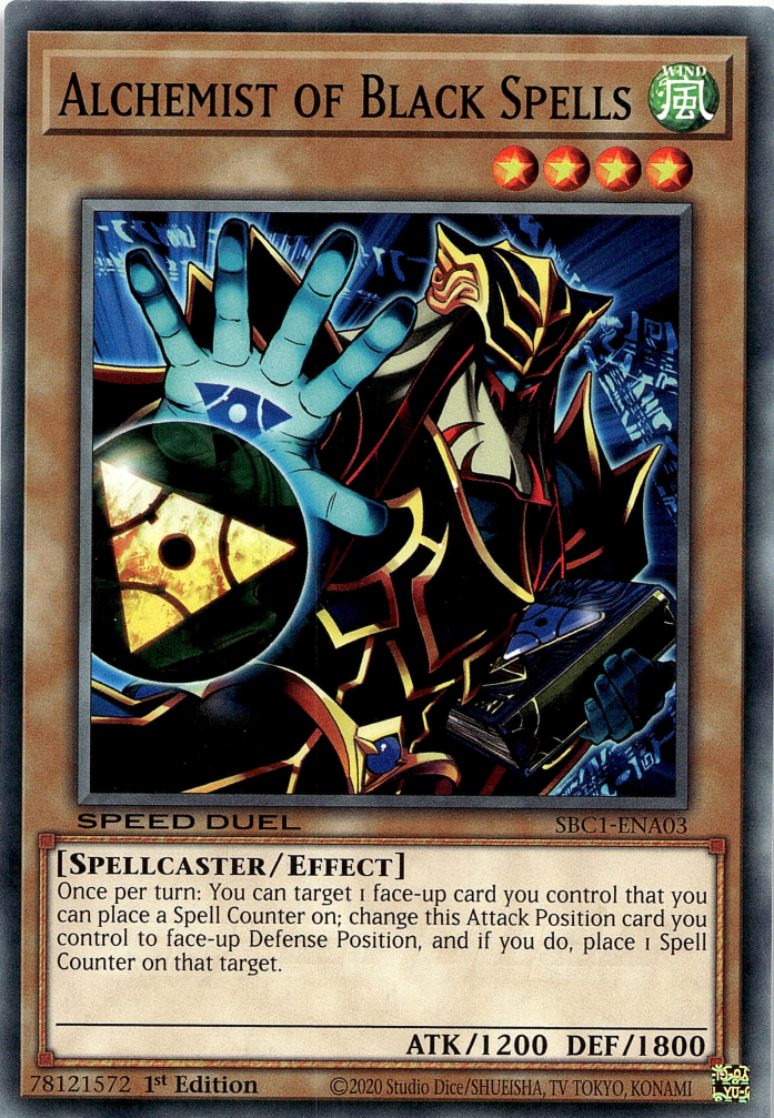 Alchemist of Black Spells [SBC1-ENA03] Common | The CG Realm