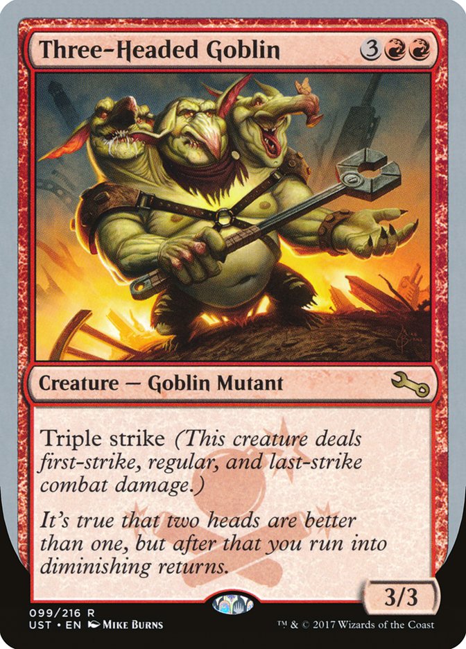 Three-Headed Goblin [Unstable] | The CG Realm