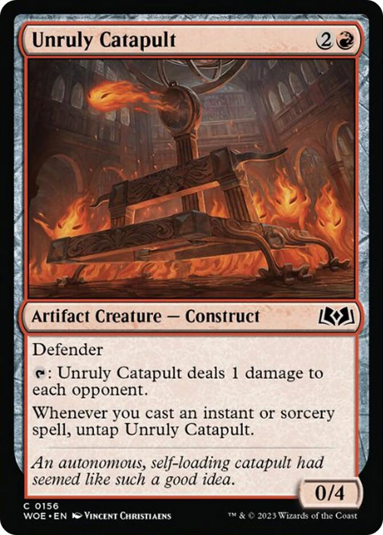 Unruly Catapult [Wilds of Eldraine] | The CG Realm
