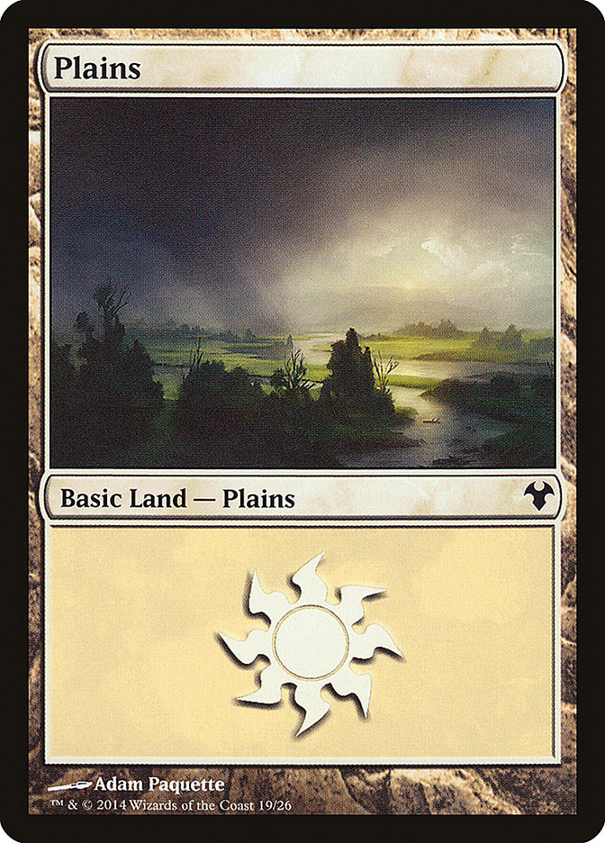 Plains (19) [Modern Event Deck 2014] | The CG Realm