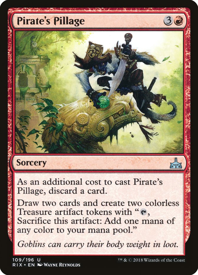Pirate's Pillage [Rivals of Ixalan] | The CG Realm