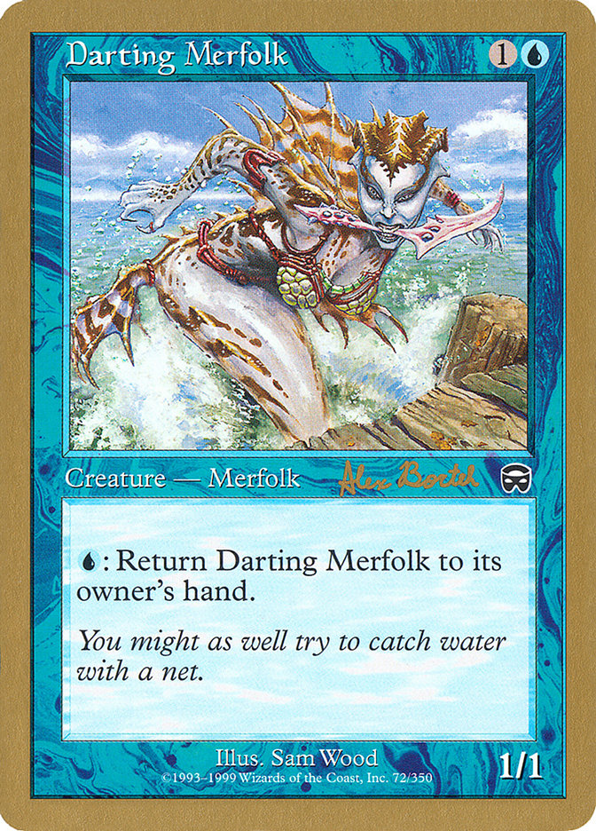 Darting Merfolk (Alex Borteh) [World Championship Decks 2001] | The CG Realm